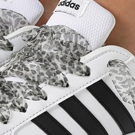 Adidas Sportswear - Women's Sneakers Grand Court 2 GW6511 x Superlaced Lace Leopard Grey